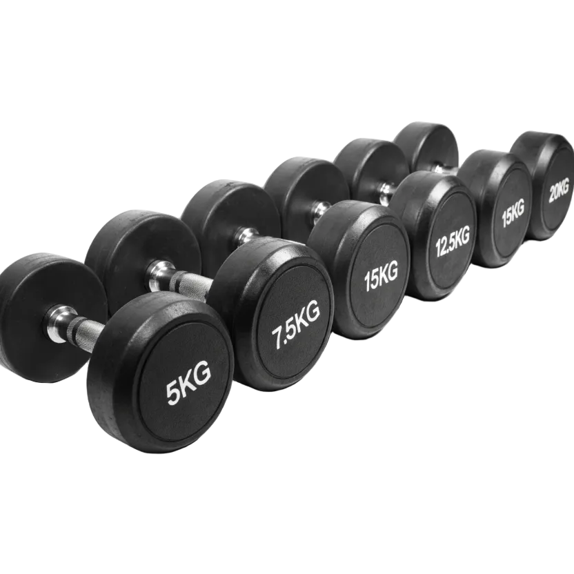 Round PU Dumbbells