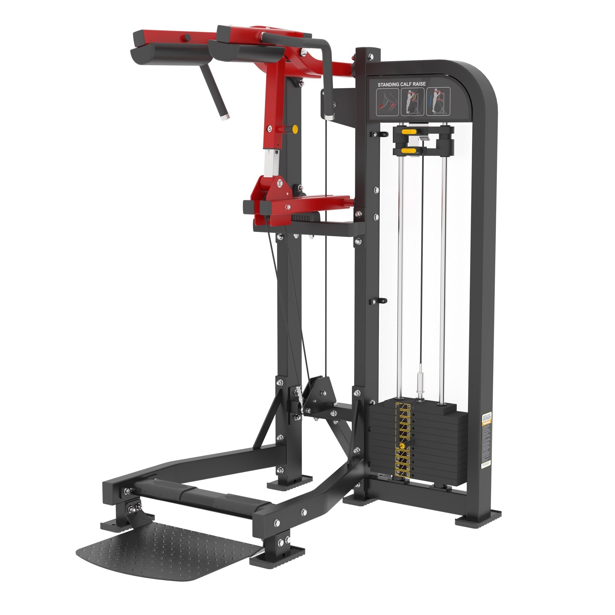 Standing Calf Raise Machine