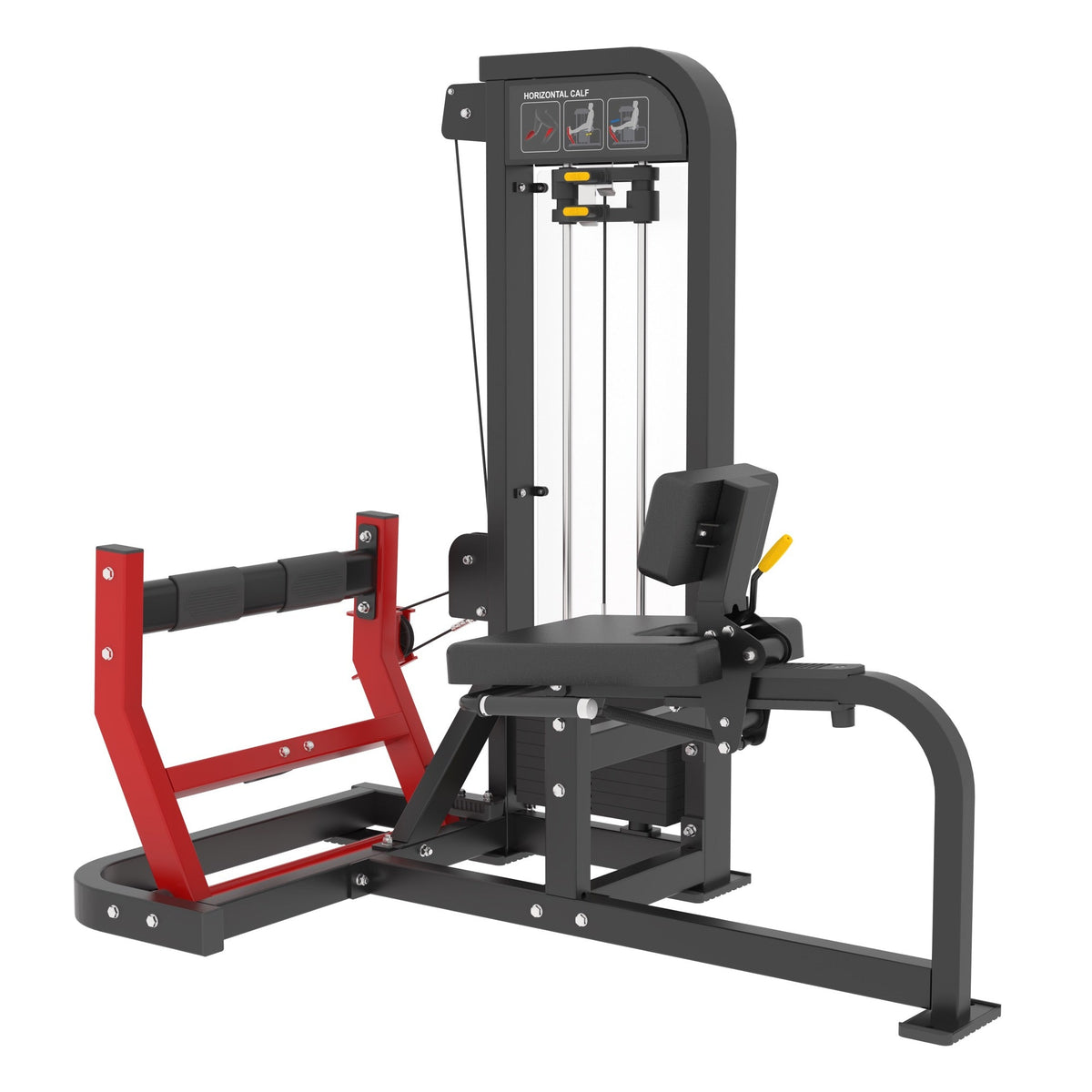 Horizontal Seated Calf Machine – WE BUILD GYMS