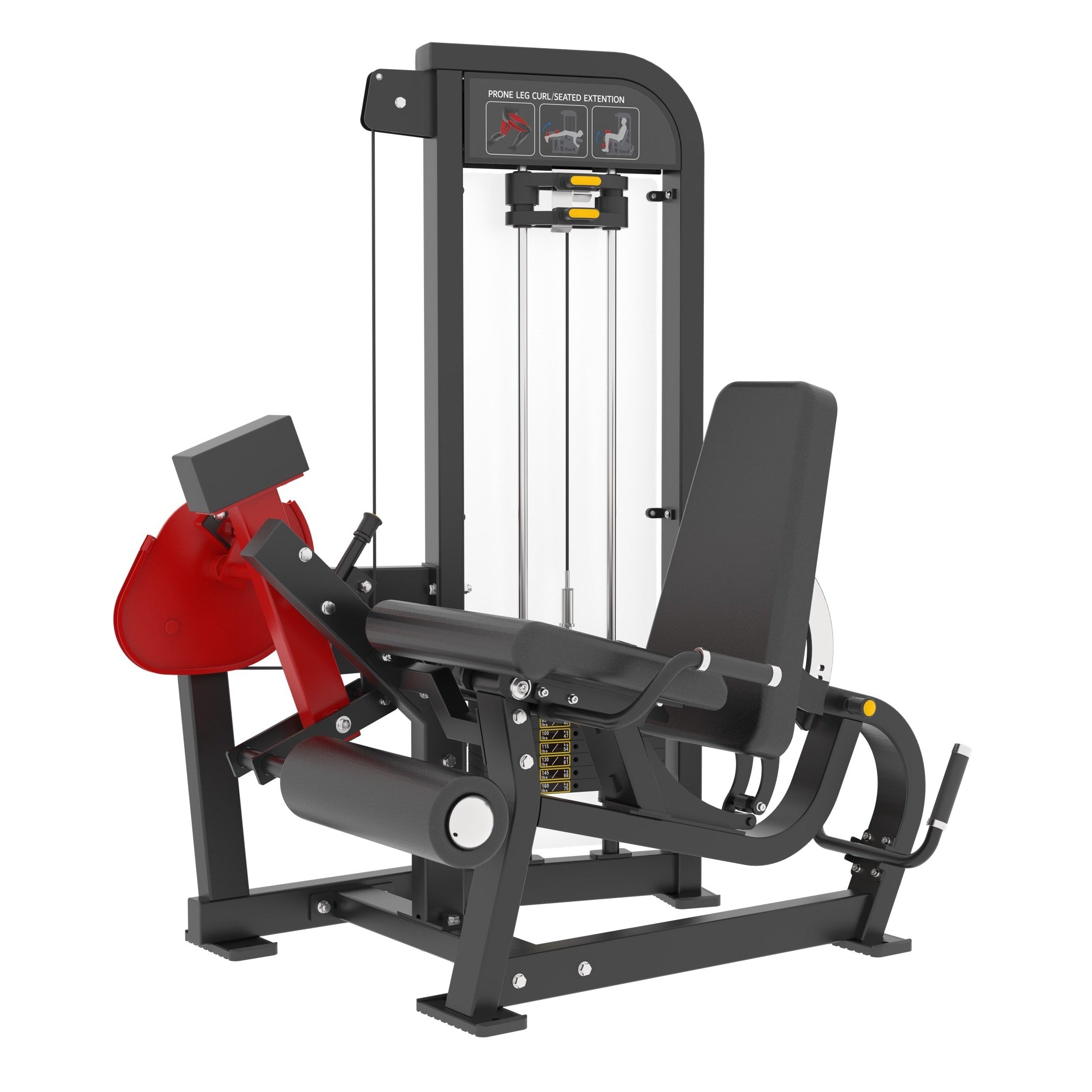 Prone Leg Curl / Seated Extension Machine