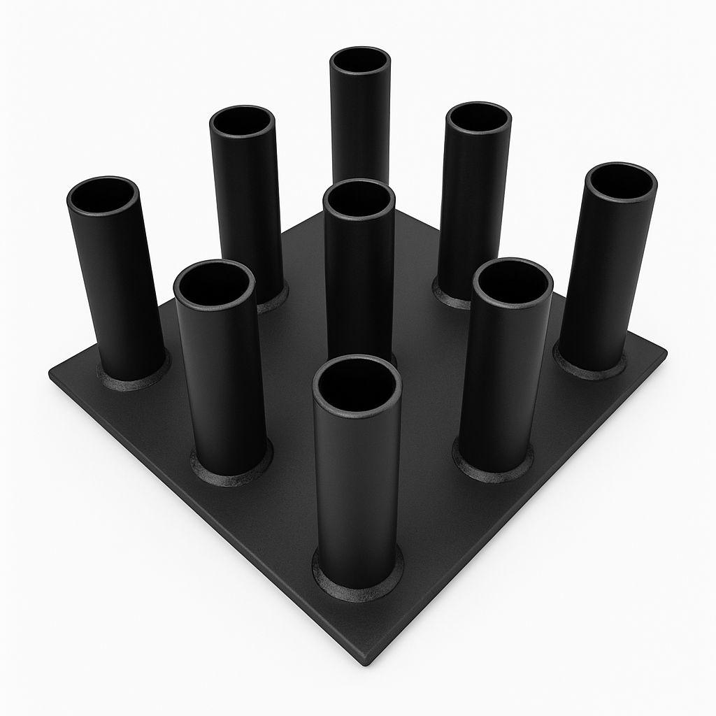 Barbell Bar Rack (9 sets)